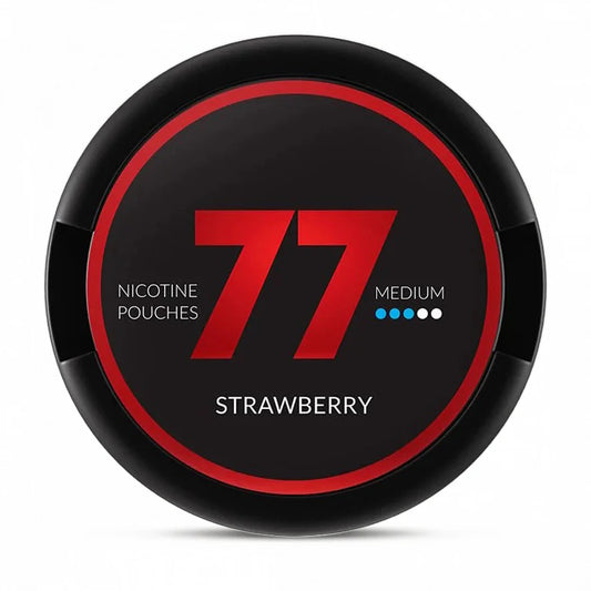 Strawberry Nicotine Pouches By 77