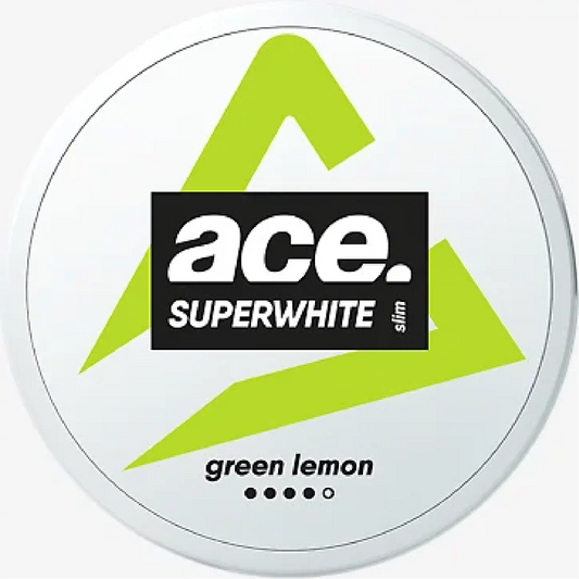 Ace Super White Green Lemon Slim All White