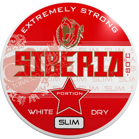 Siberia -80 Degrees Extremely Strong Slim White Dry