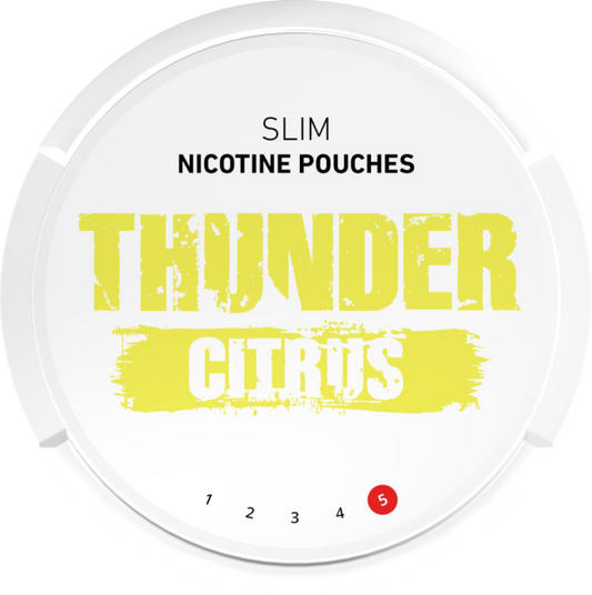 Thunder Citrus Slim All White